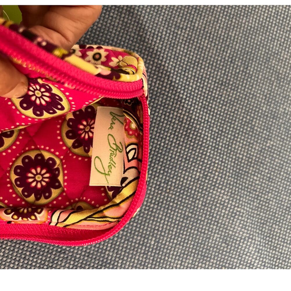 Vera Bradley Vintage 1990s "Very Berry Paisley" Tech Case  with Wristband NWT - Picture 5 of 7